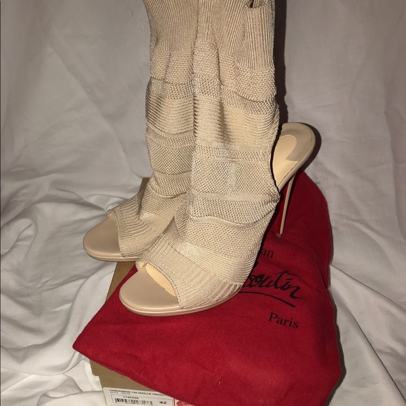 Christian Louboutin Cheminene Sock Boot 42/11 - Picture 2 of 8